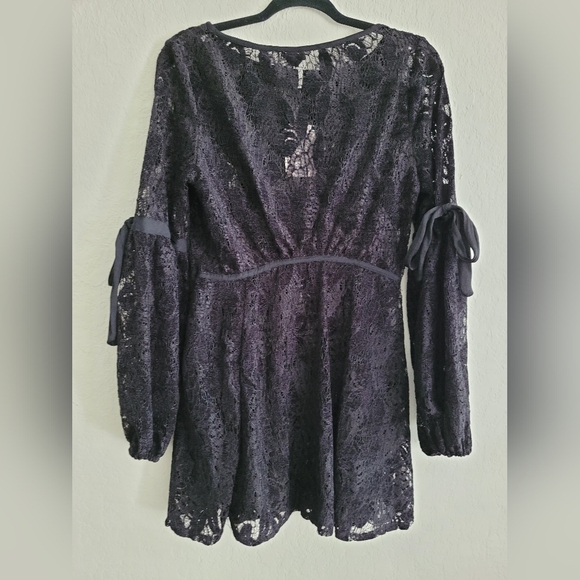 New with tags Free People Ruby black lace dress | size s - Picture 8 of 9